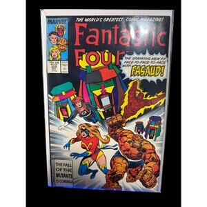 Fantastic Four #309 Marvel Comics 1987 Copper Age Fasaud Fall of Mutants